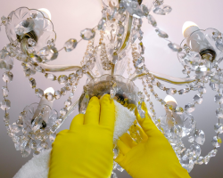 Chandelier Cleaning