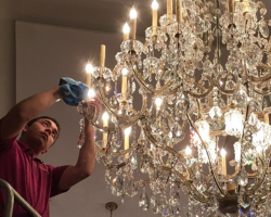 Chandelier Cleaning