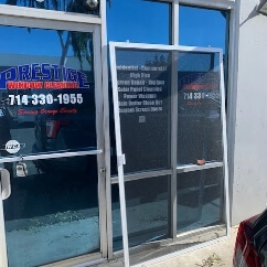 DOOR SCREENS NEW & REPAIR