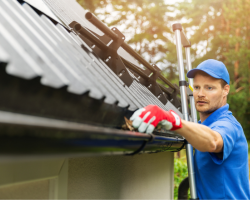 Rain Gutter Cleaning