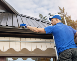 Rain Gutter Cleaning