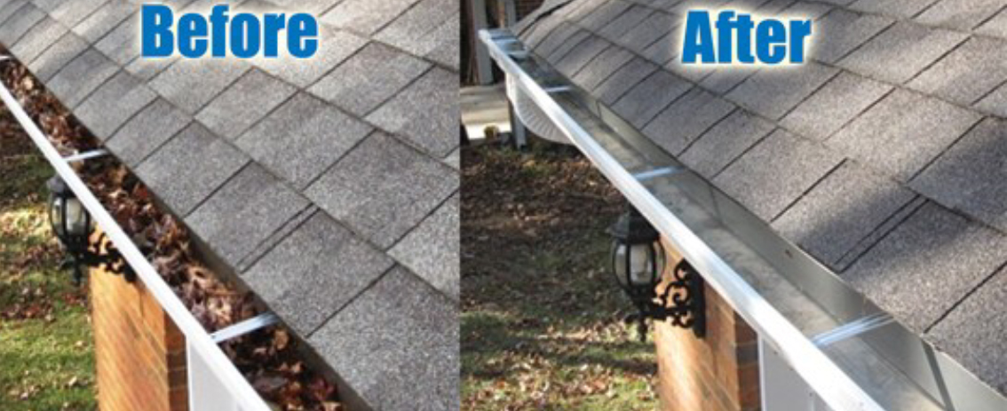 Rain Gutter Cleaning