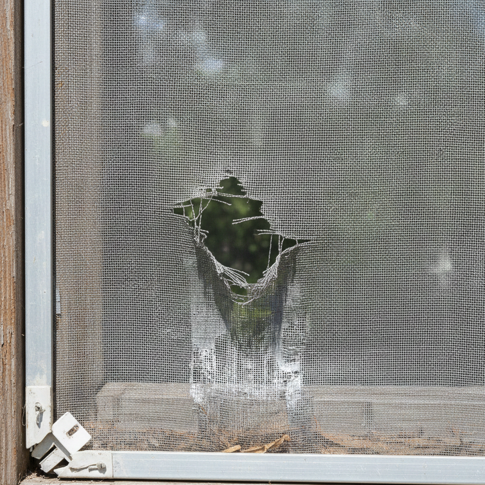 Window Screen Frame Repairs